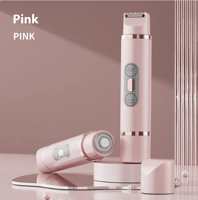 Dual-Head Electric Shaver Painless Women's Epilator Bikini Hair Removal Device Automatic Hair Trimmer Underarm Facial Lips Leg by Geo’s Online Store
