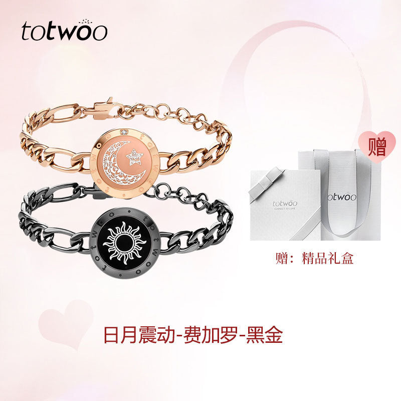 Totwoo Smart Bracelet with Flash & Vibration for Couples by Geo’s Online Store
