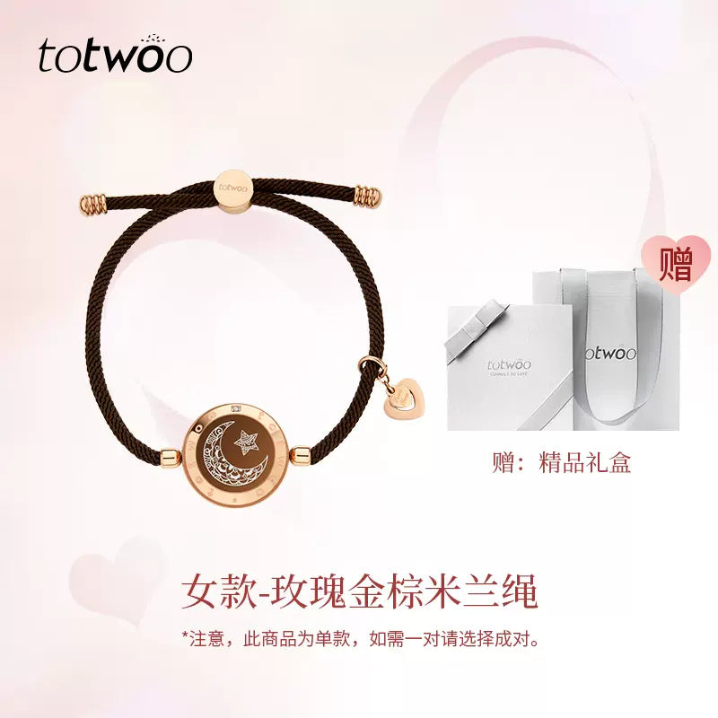 Totwoo Smart Bracelet with Flash & Vibration for Couples by Geo’s Online Store