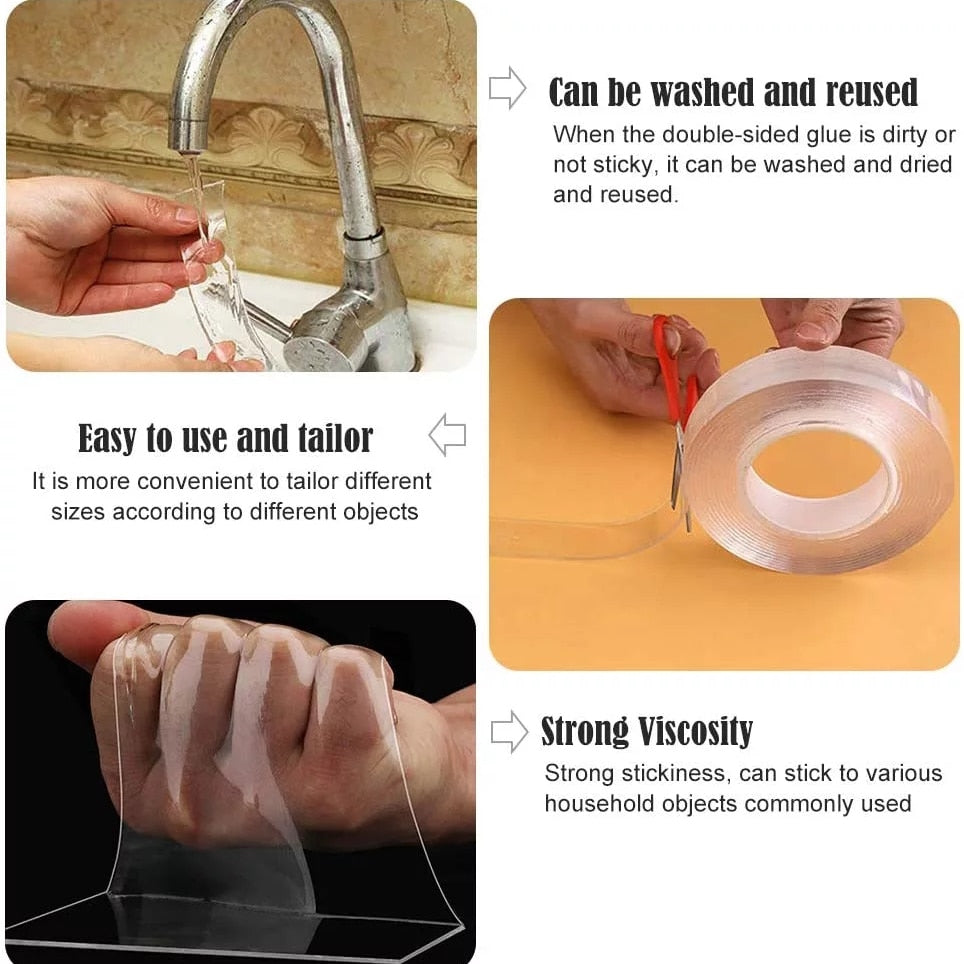 Nano Tape Double Sided Tape Transparent by Geo’s Online Store