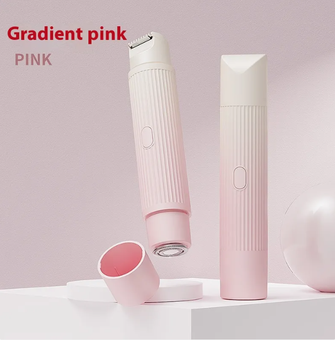 Dual-Head Electric Shaver Painless Women's Epilator Bikini Hair Removal Device Automatic Hair Trimmer Underarm Facial Lips Leg by Geo’s Online Store