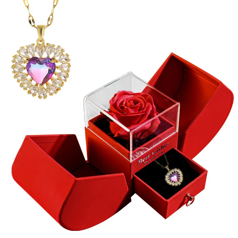 Christmas Jewelry Box Necklace by Geo’s Online Store