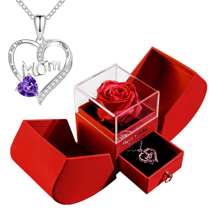 Christmas Jewelry Box Necklace by Geo’s Online Store