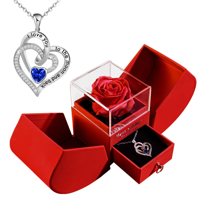 Christmas Jewelry Box Necklace by Geo’s Online Store