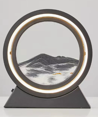 Moving Sand Art Landscape Table Lamp by Geo’s Online Store