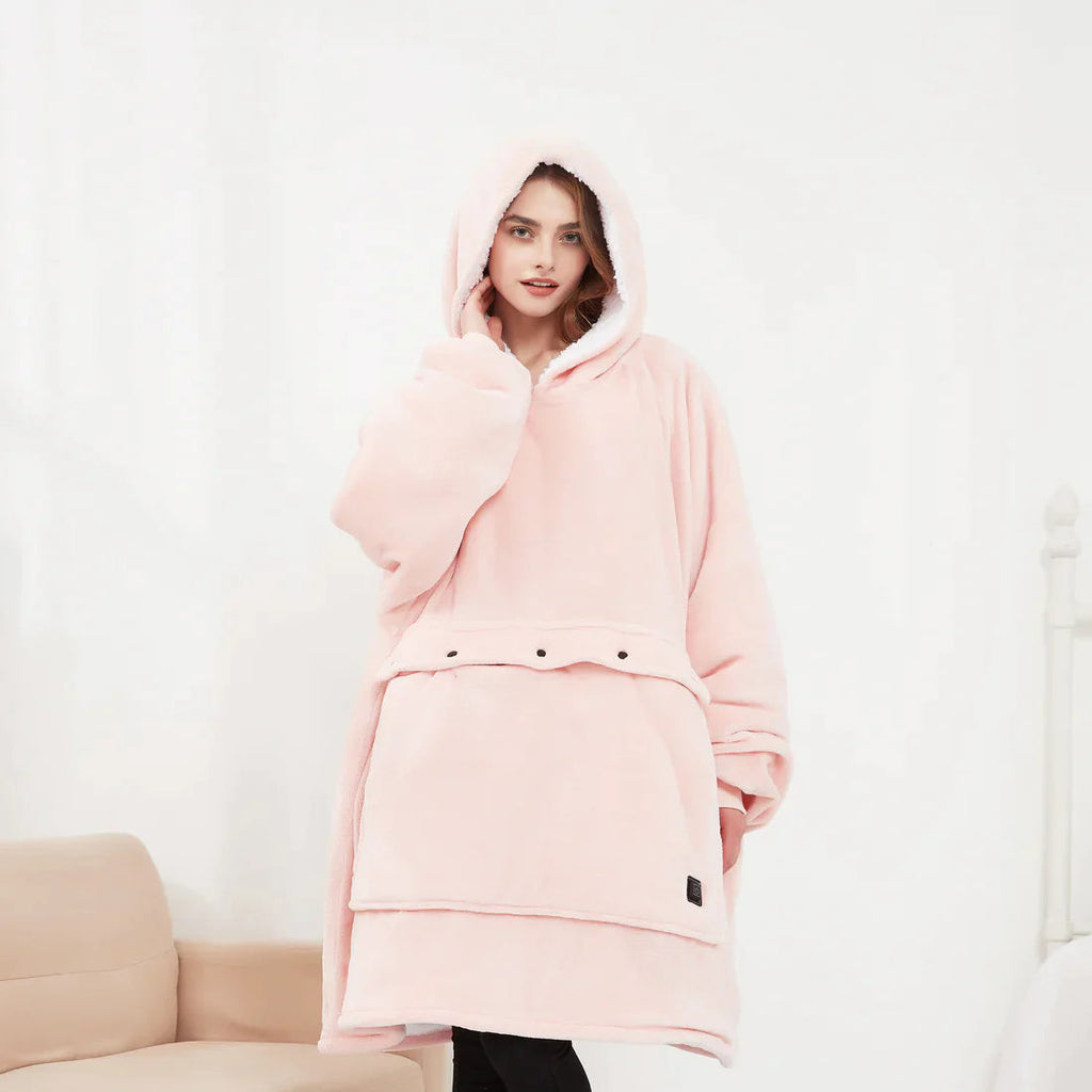 Heated Hoodie Blanket by Geo’s Online Store