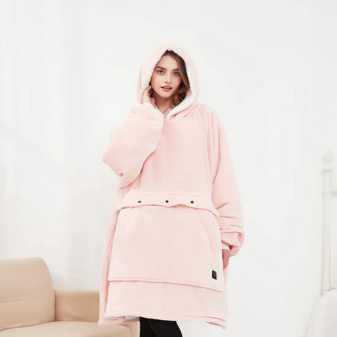 Heated Hoodie Blanket by Geo’s Online Store