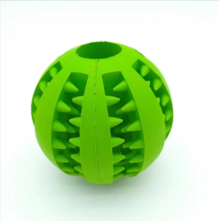 Interactive Rubber Slow Feeder Dog Ball by Geo’s Online Store