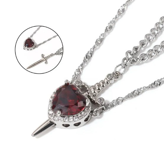 Love Dagger Necklace by Geo’s Online Store
