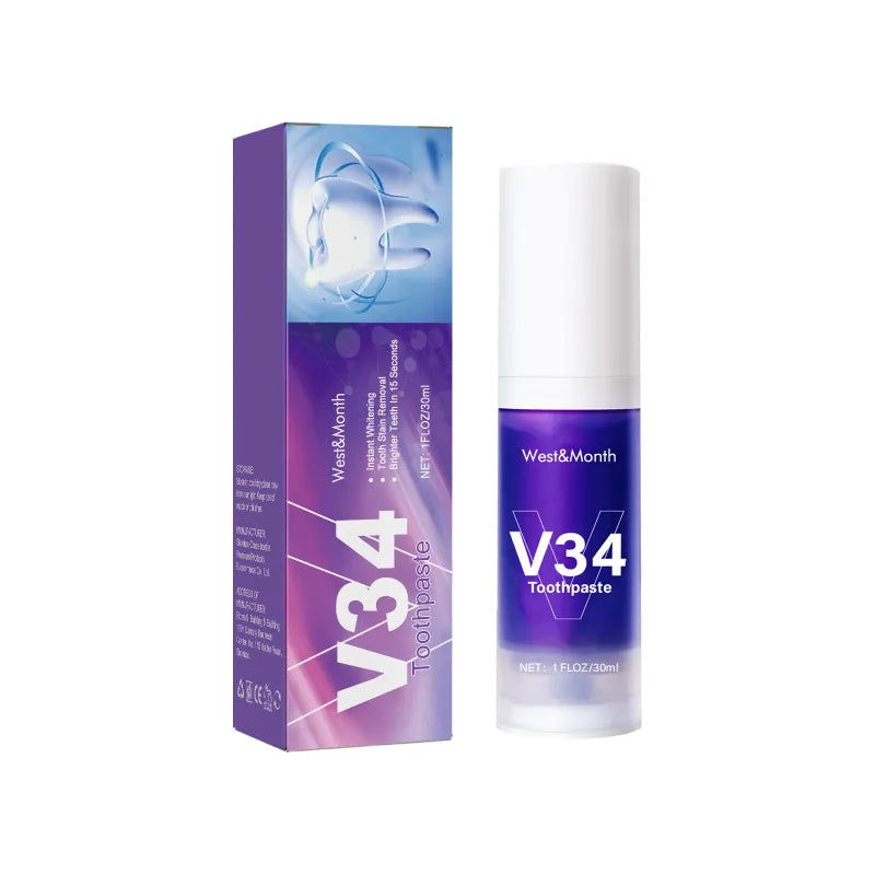 V34 Tooth Cleaning Mousse by Geo’s Online Store