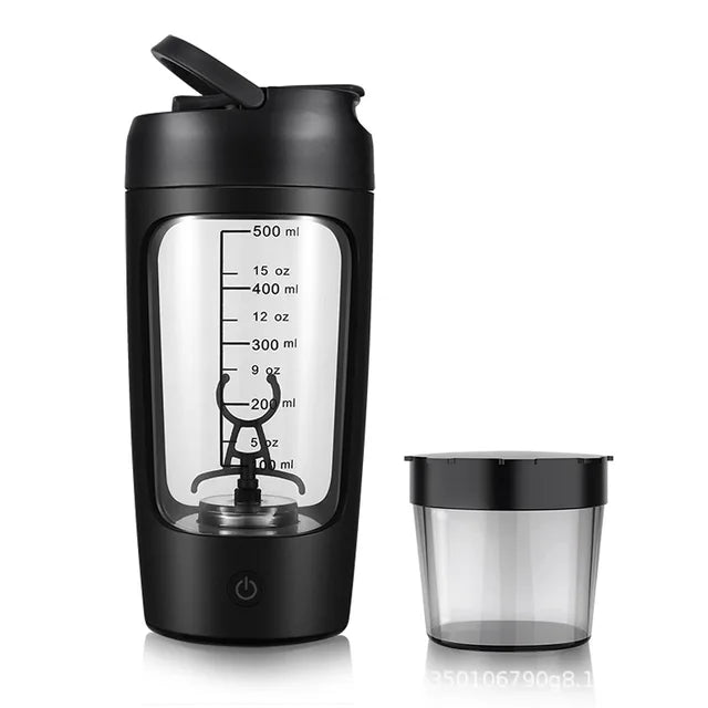 Electric Portable Whey Protein Shaker Bottle by Geo’s Online Store