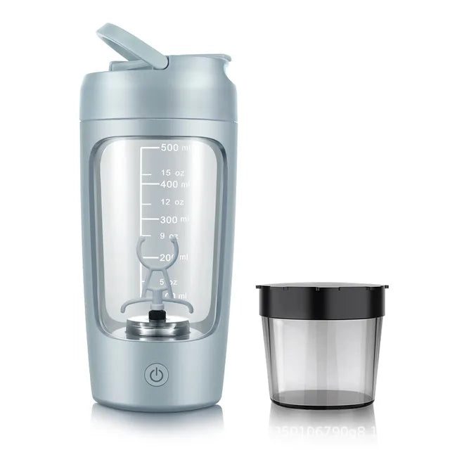 Electric Portable Whey Protein Shaker Bottle by Geo’s Online Store