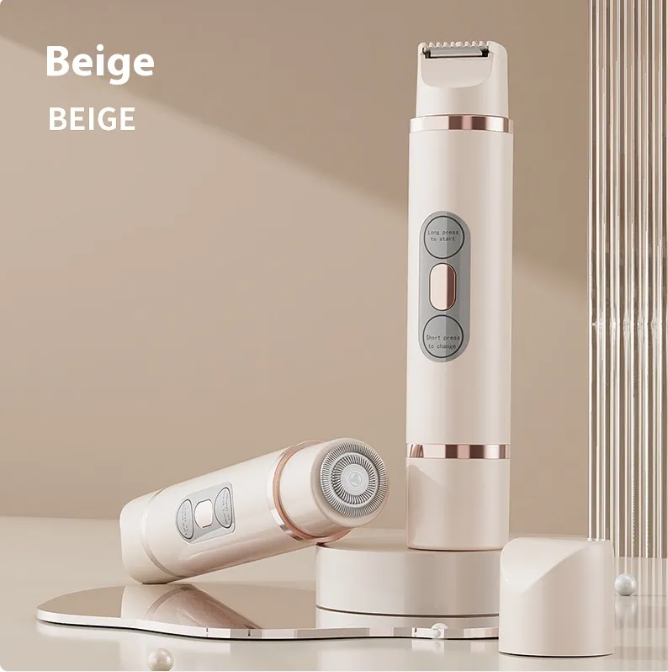 Dual-Head Electric Shaver Painless Women's Epilator Bikini Hair Removal Device Automatic Hair Trimmer Underarm Facial Lips Leg by Geo’s Online Store