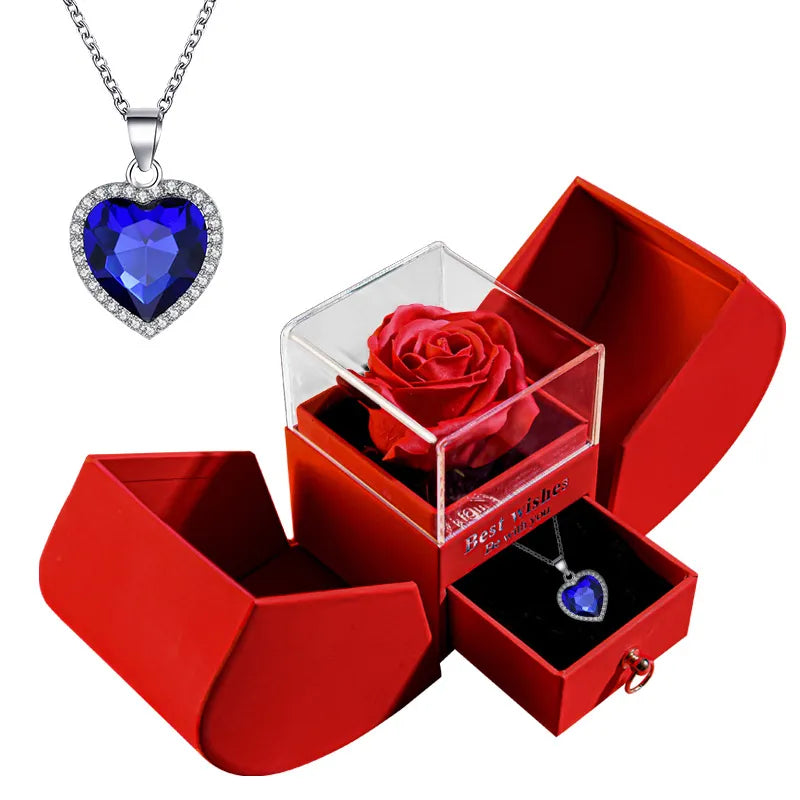 Christmas Jewelry Box Necklace by Geo’s Online Store
