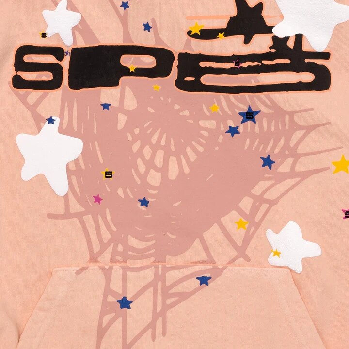 Spider Letter Prints Hoodies by Geo’s Online Store