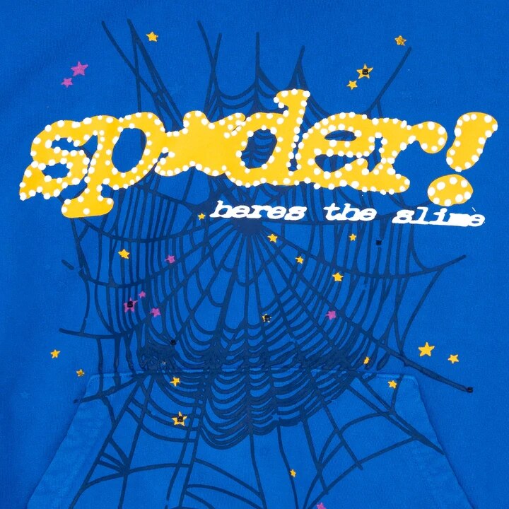Spider Letter Prints Hoodies by Geo’s Online Store