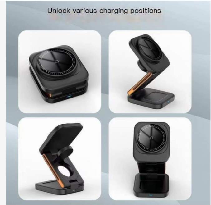 3-in-1 Folding Wireless Charger by Geo’s Online Store