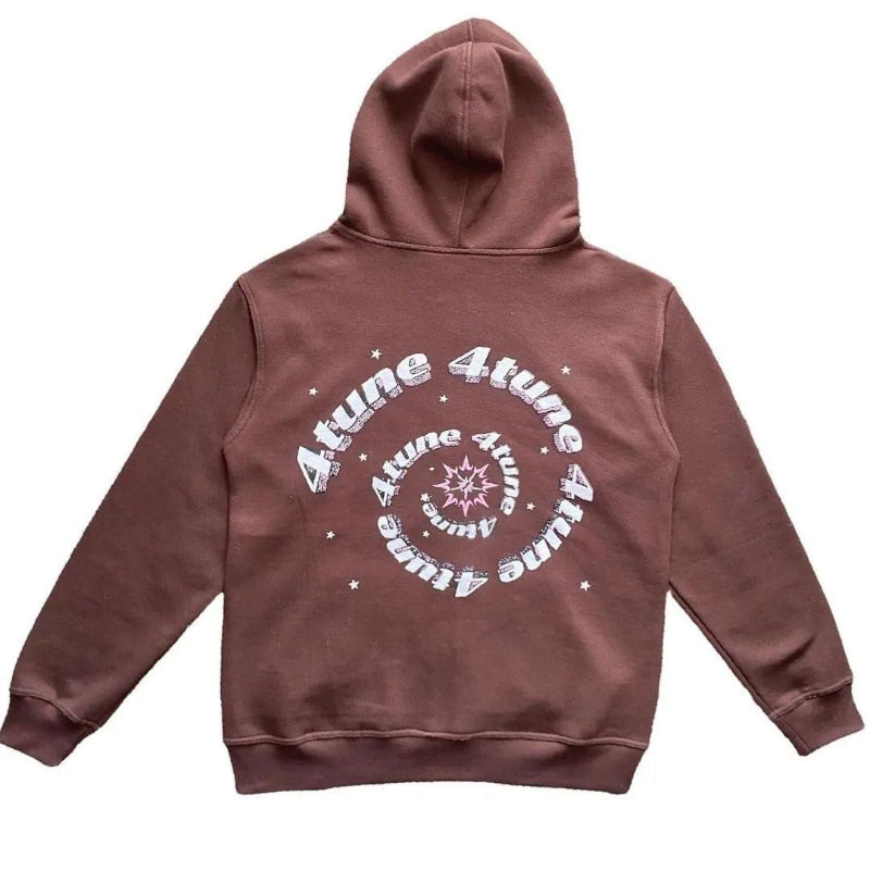 Star Printed Zip Up Hoodies by Geo’s Online Store