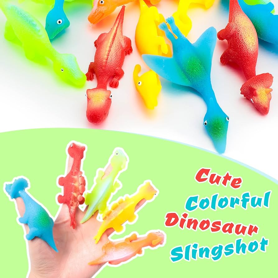 Slingshot Dino-Launch Finger Fun Toys by Geo’s Online Store