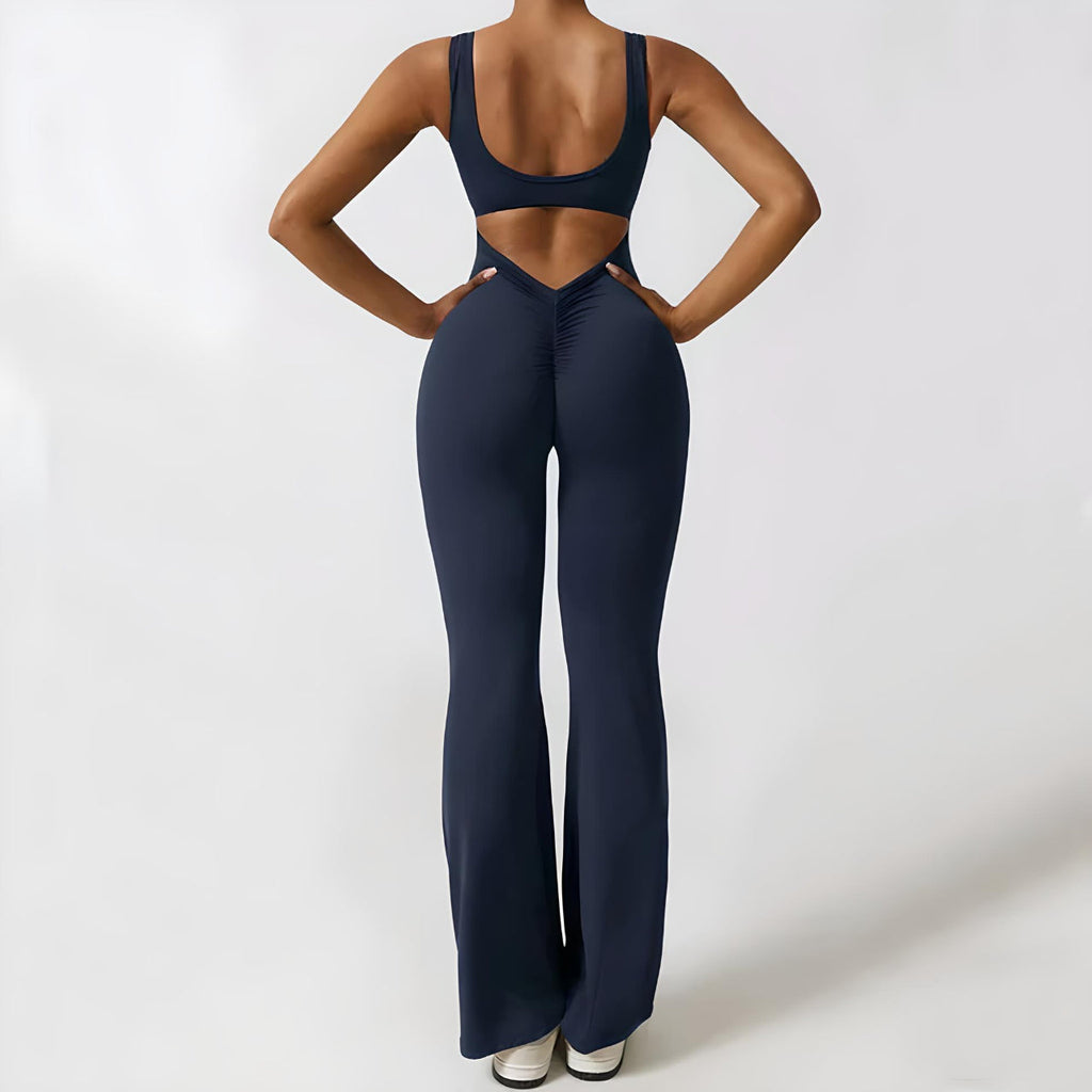 Flared Jumpsuit by Geo’s Online Store