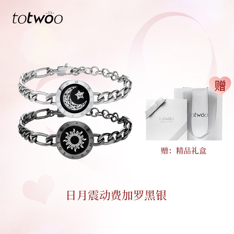 Totwoo Smart Bracelet with Flash & Vibration for Couples by Geo’s Online Store