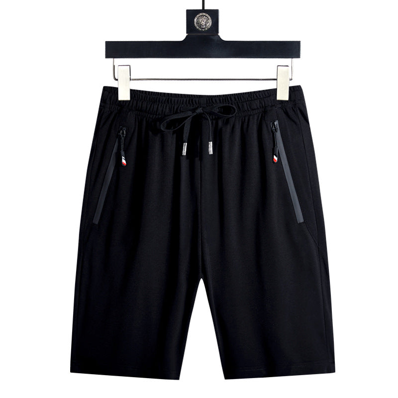 Thin Fitness Running Beach Five-Point Pants by Geo’s Online Store