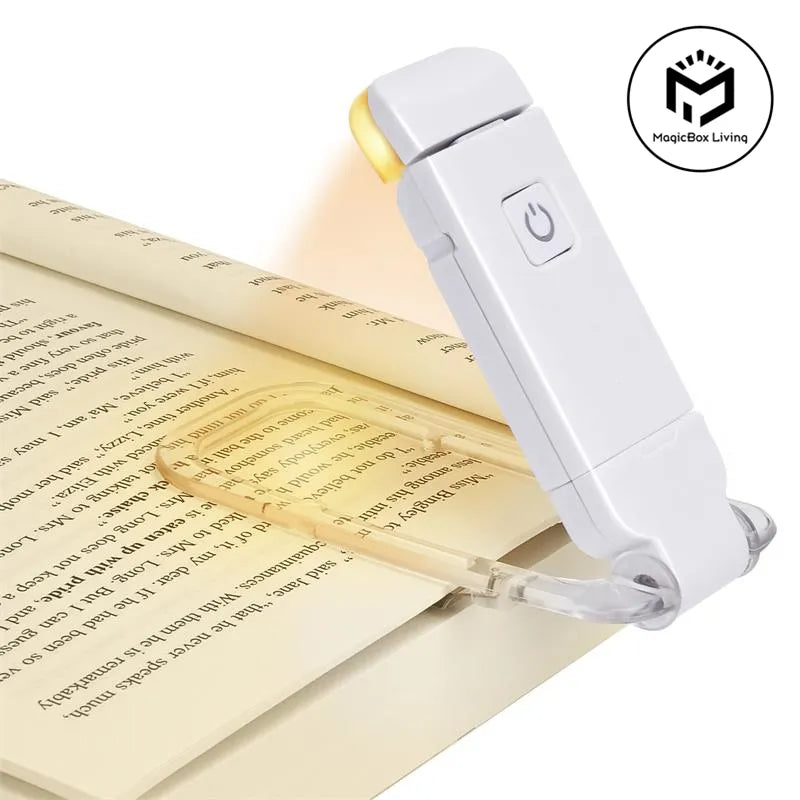 LED USB Rechargeable Book Light Reading Light Eye Protection by Geo’s Online Store