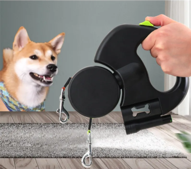 Auto Double Dog Leash by Geo’s Online Store