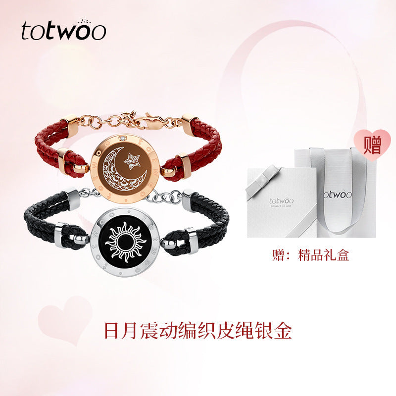 Totwoo Smart Bracelet with Flash & Vibration for Couples by Geo’s Online Store