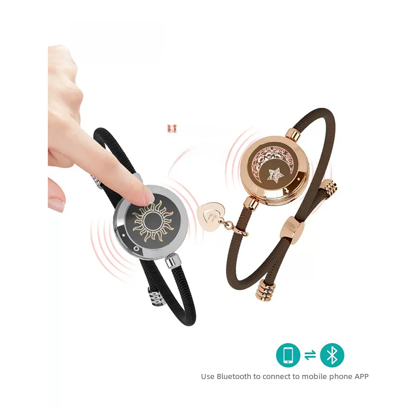 Totwoo Smart Bracelet with Flash & Vibration for Couples by Geo’s Online Store